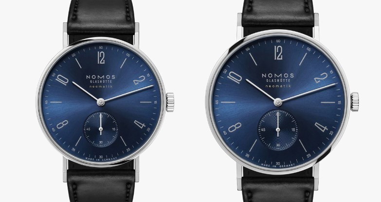 Nomos推出Tangente Neomatik蓝金腕表